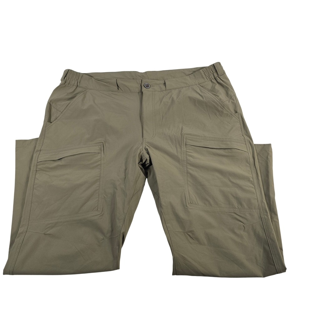 FREE SOLDIER Men's Khaki Outdoor Apparel Cargo Pants Size‎ 42x30 Hiking Camping
